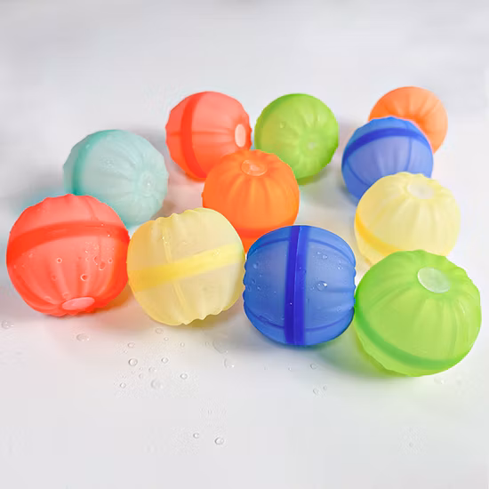 Cadeaux promotionnels Jouet de plage en plein air Enfants Piscine Party Splash Ball Jouet Bombes à eau Remplissage rapide Ballons d'eau magnétiques réutilisables rechargeables